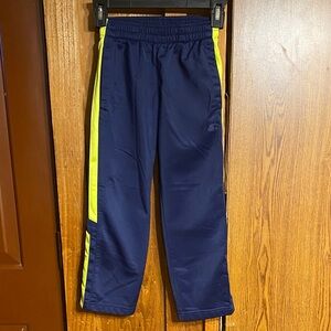 Kids Navy and Yellow Track Pants